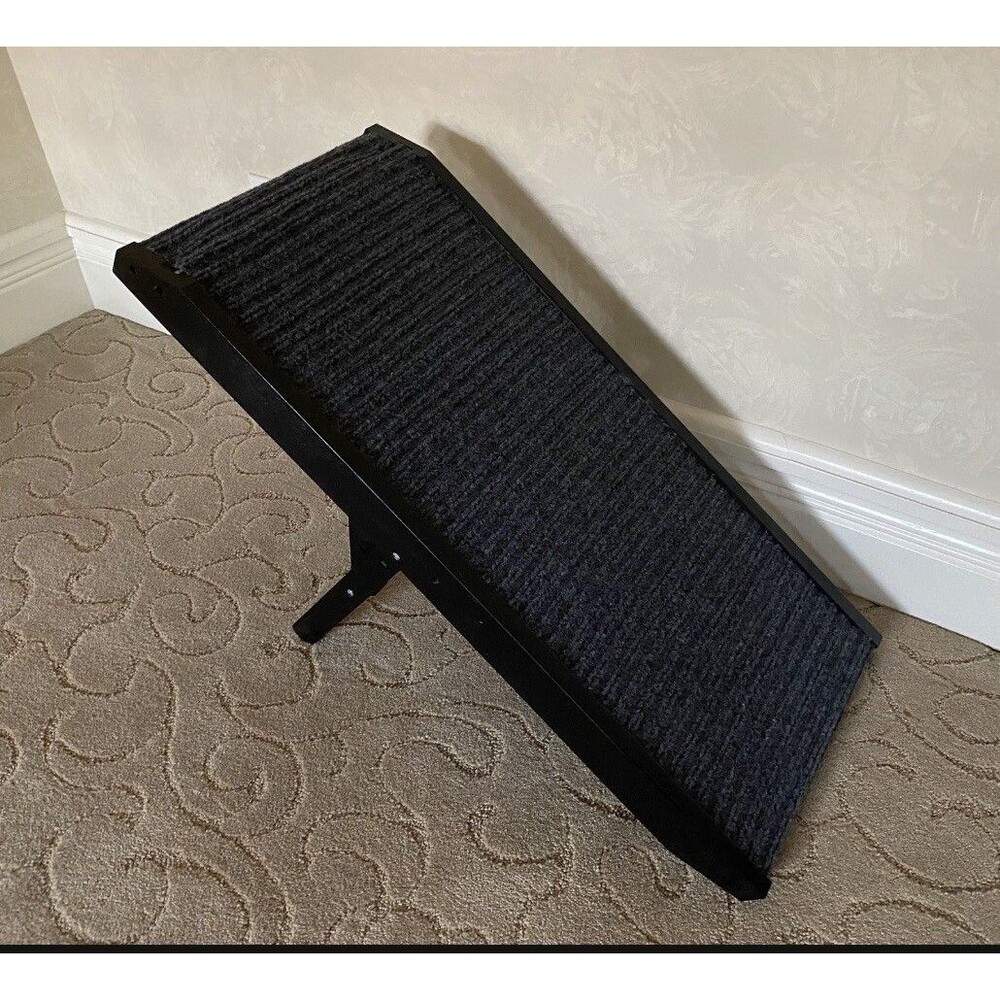 32” Dog Ramp for Bed Car Ramp Folding Pet Ramp Stairs Cat Portable Step - Picture 3 of 3